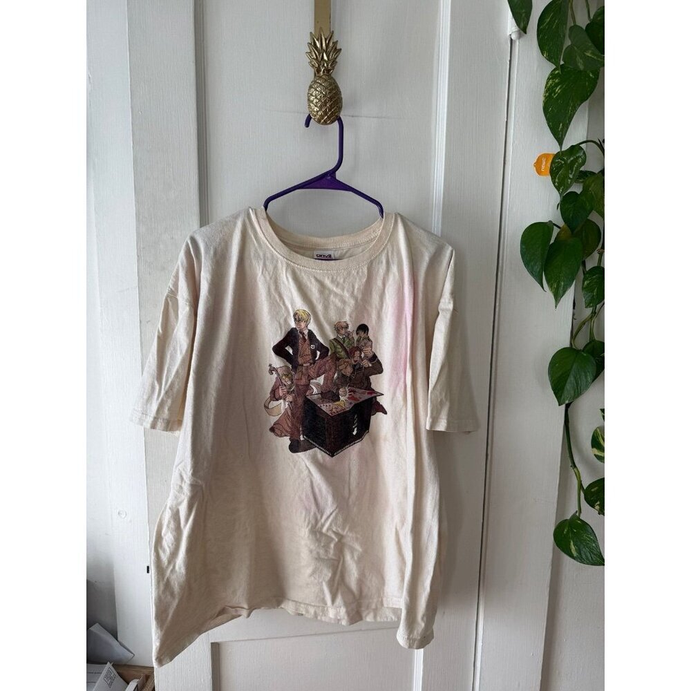 Vintage Anime Group Graphic Tee (Anvil 2X)